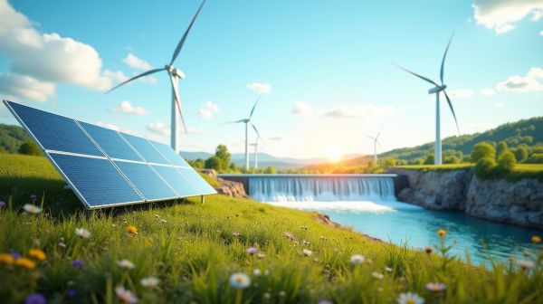 Trois grands types d'énergie renouvelable à explorer